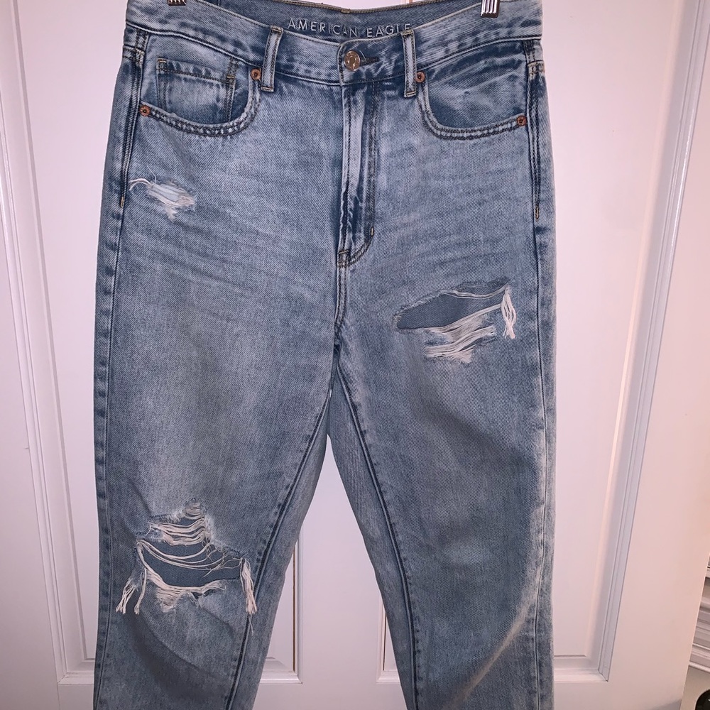 mom jeans from american eagle